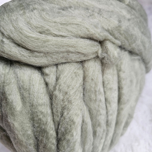 NIB Loops and Threads Free Spirit Yarn | Dusty Green - Picture 3 of 3